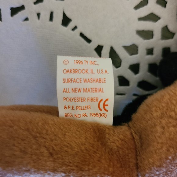 Vintage 1996 Doberman Beanie Babie - Picture 6 of 11